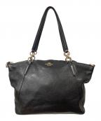COACHコーチ）の古着「ラージケルシー サッチェル」｜ブラック