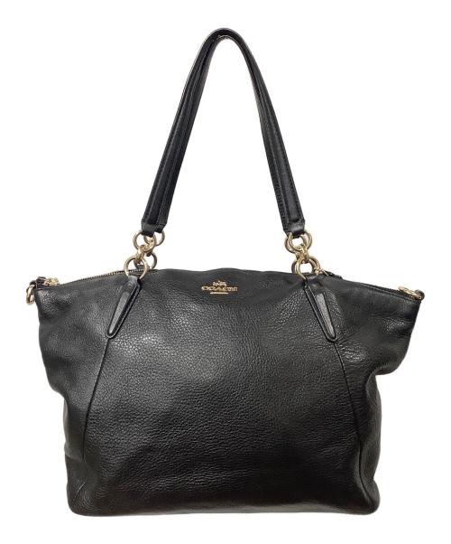 COACH（コーチ）COACH (コーチ) ラージケルシー サッチェル ブラックの古着・服飾アイテム
