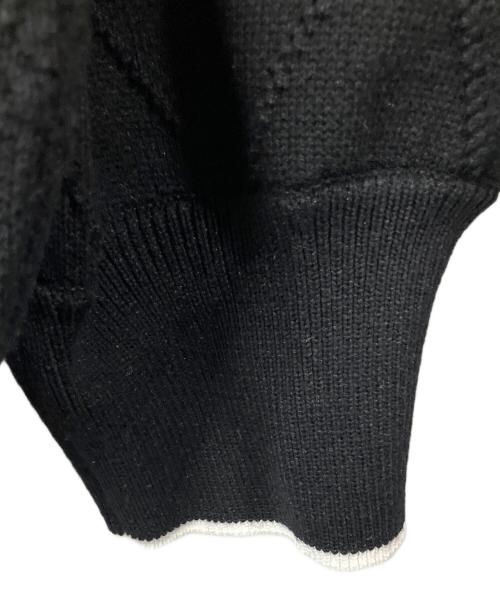 Snidel（スナイデル）Snidel (スナイデル) パフスリクロップドカーディガン ブラック サイズ:1の古着・服飾アイテム