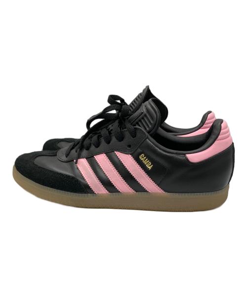 adidas（アディダス）adidas (アディダス) SAMBA inter Miami CF IN ブラック×ピンク サイズ:26.5の古着・服飾アイテム