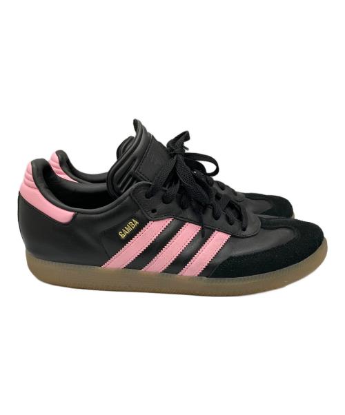 adidas（アディダス）adidas (アディダス) SAMBA inter Miami CF IN ブラック×ピンク サイズ:26.5の古着・服飾アイテム