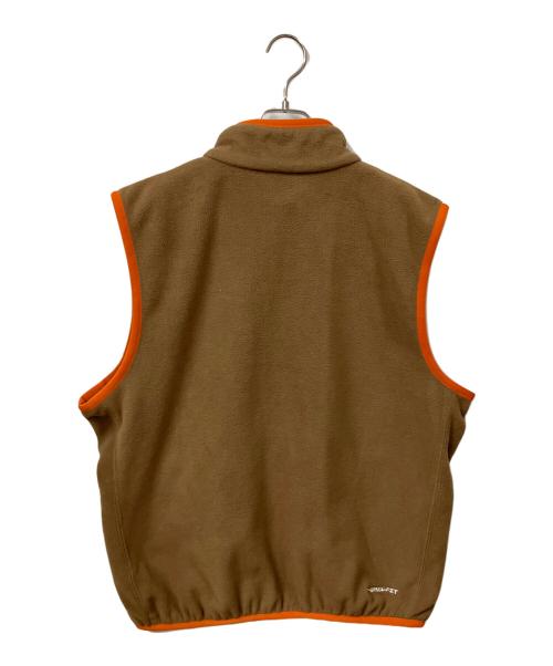 NIKE（ナイキ）NIKE (ナイキ) クラブ ウィンタライズド ベスト ブラウン サイズ:Ｌの古着・服飾アイテム