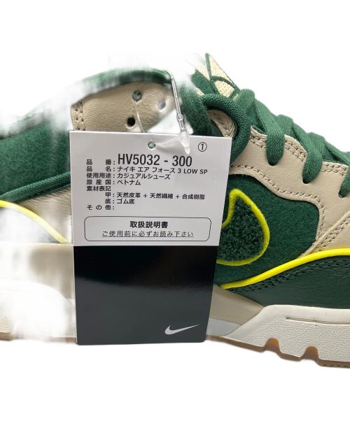 NIKE（ナイキ）NIKE (ナイキ) NIGO® × Nike Air Force 3 Low SP グリーン サイズ:27.5の古着・服飾アイテム