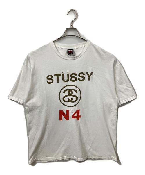 stussy（ステューシー）stussy (ステューシー) SSリンク Tシャツ ホワイト ホワイト サイズ:XLの古着・服飾アイテム