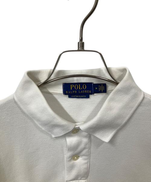 POLO RALPH LAUREN（ポロ・ラルフローレン）POLO RALPH LAUREN (ポロ・ラルフローレン) ポロシャツ ホワイト ホワイト サイズ:Mの古着・服飾アイテム
