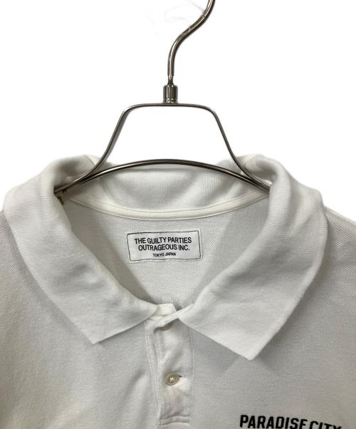WACKO MARIA（ワコマリア）WACKO MARIA (ワコマリア) ポロシャツ ホワイト ホワイト サイズ:Lの古着・服飾アイテム