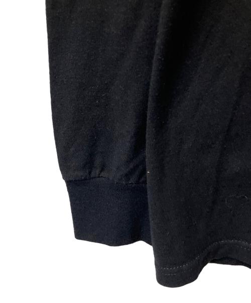 stussy（ステューシー）stussy (ステューシー) ロゴカットソー ブラック ブラック サイズ:Mの古着・服飾アイテム