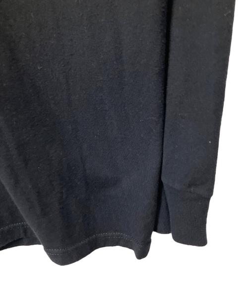 stussy（ステューシー）stussy (ステューシー) ロゴカットソー ブラック ブラック サイズ:Mの古着・服飾アイテム