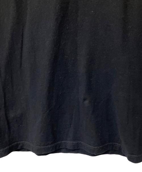stussy（ステューシー）stussy (ステューシー) ロゴカットソー ブラック ブラック サイズ:Mの古着・服飾アイテム