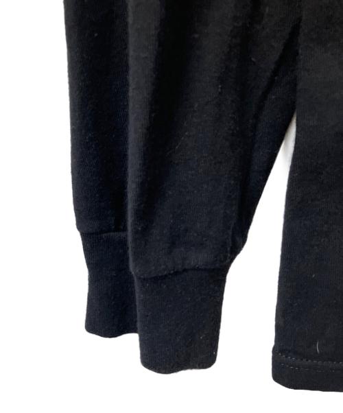 stussy（ステューシー）stussy (ステューシー) ロゴカットソー ブラック ブラック サイズ:Mの古着・服飾アイテム