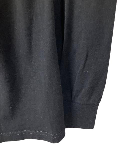 stussy（ステューシー）stussy (ステューシー) ロゴカットソー ブラック ブラック サイズ:Mの古着・服飾アイテム