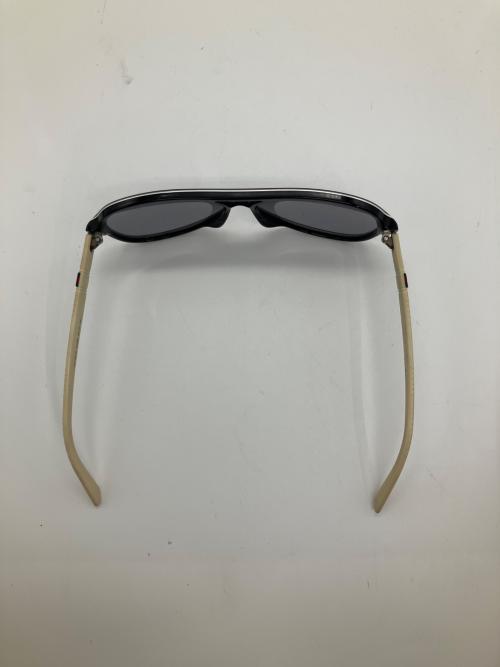 GUCCI（グッチ）GUCCI (グッチ) アビエイター　ブラック×ホワイト ホワイト×ブラック サイズ:59□13　140の古着・服飾アイテム