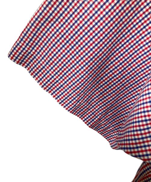 RALPH LAUREN（ラルフローレン）RALPH LAUREN (ラルフローレン) 半袖シャツ ブルー×レッド ブルー×レッド サイズ:XLの古着・服飾アイテム