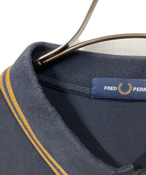 FRED PERRY（フレッドペリー）FRED PERRY (フレッドペリー) ポロシャツ ネイビー ネイビー サイズ:Lの古着・服飾アイテム