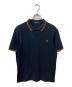 FRED PERRY（フレッドペリー）の古着「ポロシャツ ネイビー」｜ネイビー