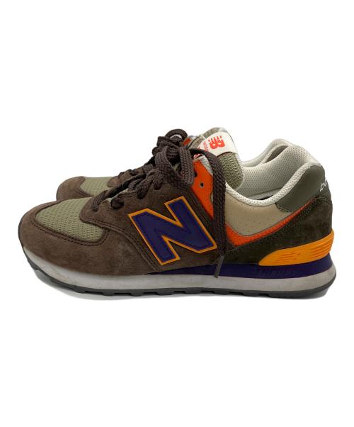 NEW BALANCE（ニューバランス）NEW BALANCE (ニューバランス) 574スニーカー ブラウン ブラウン サイズ:25.5の古着・服飾アイテム
