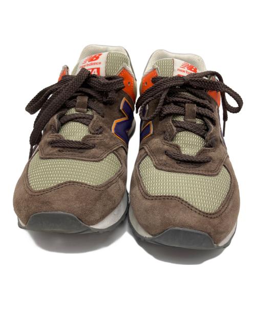 NEW BALANCE（ニューバランス）NEW BALANCE (ニューバランス) 574スニーカー ブラウン ブラウン サイズ:25.5の古着・服飾アイテム