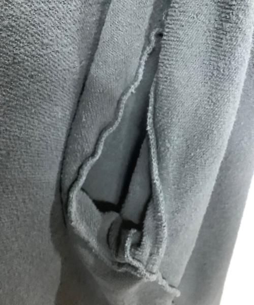 DIESEL（ディーゼル）DIESEL (ディーゼル) デストロイジップアップフーディ グレー サイズ:Sの古着・服飾アイテム
