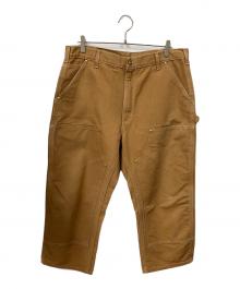 CarHartt（カーハート）の古着「ダブルニ―ペインターパンツ ブラウン」｜ブラウン