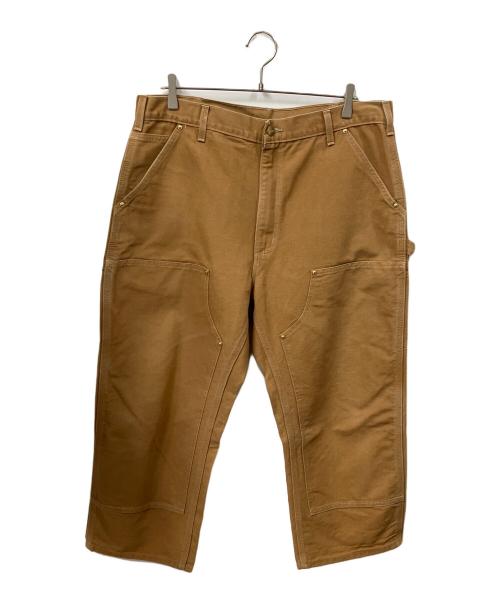 CarHartt（カーハート）CarHartt (カーハート) ダブルニ―ペインターパンツ ブラウン ブラウン サイズ:W38の古着・服飾アイテム