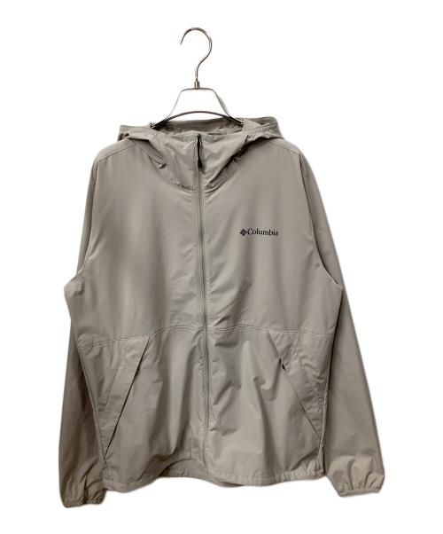 Columbia（コロンビア）Columbia (コロンビア) ソフトシェルジャケット ベージュ サイズ:Lの古着・服飾アイテム