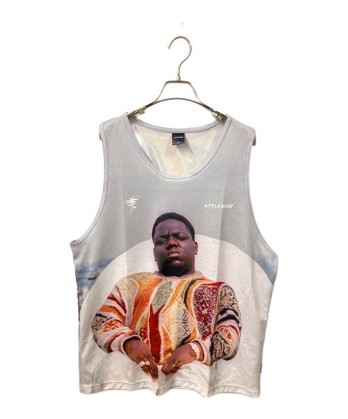 APPLEBUM（アップルバム）APPLEBUM (アップルバム) ノースリーブカットソー The Notorious B.I.G グレー サイズ:Mの古着・服飾アイテム