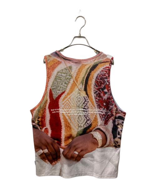 APPLEBUM（アップルバム）APPLEBUM (アップルバム) ノースリーブカットソー The Notorious B.I.G グレー サイズ:Mの古着・服飾アイテム