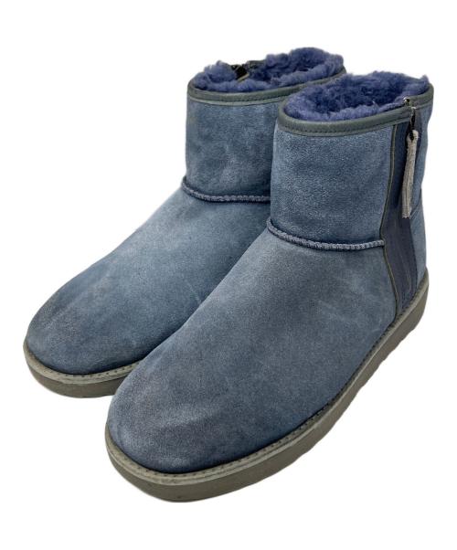 UGG（アグ）UGG (アグ) クラシック ミニ ジップ ウォータープルーフ ネイビー サイズ:26の古着・服飾アイテム