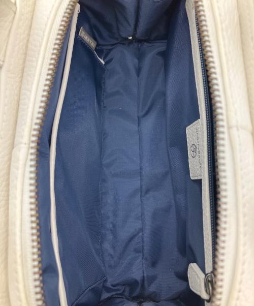 CASTELBAJAC（カステルバジャック）CASTELBAJAC (カステルバジャック) 2WAYバッグ ホワイトの古着・服飾アイテム