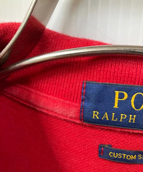 POLO RALPH LAUREN（ポロ・ラルフローレン）POLO RALPH LAUREN (ポロ・ラルフローレン) ポロシャツ ビッグポニー ユニオンジャック レッド レッド サイズ:Mの古着・服飾アイテム