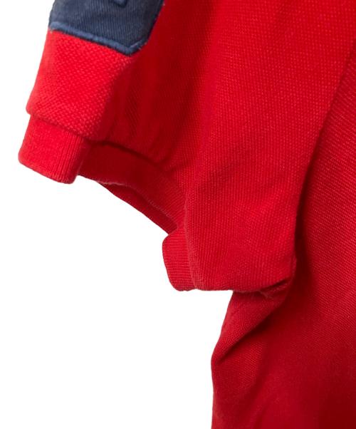 POLO RALPH LAUREN（ポロ・ラルフローレン）POLO RALPH LAUREN (ポロ・ラルフローレン) ポロシャツ ビッグポニー ユニオンジャック レッド レッド サイズ:Mの古着・服飾アイテム