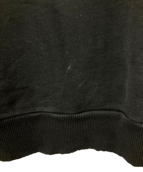 DIESEL（ディーゼル）DIESEL (ディーゼル) スウェット ブラック ブラック×レッド サイズ:Lの古着・服飾アイテム