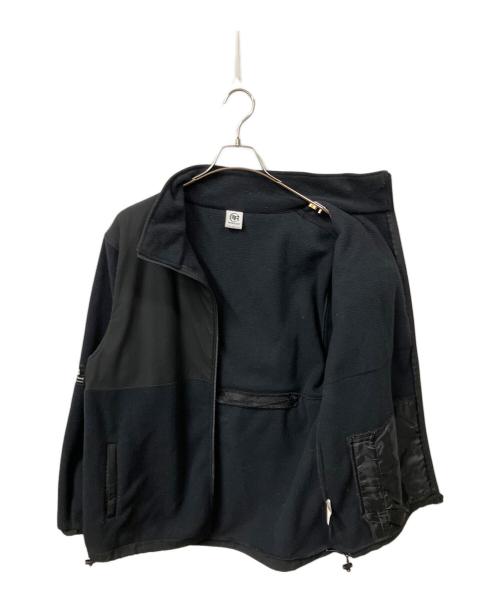 republic&co（リパブリックアンドコー）republic&co (リパブリックアンドコー) フリースジャケット　ブラック ブラック サイズ:mの古着・服飾アイテム