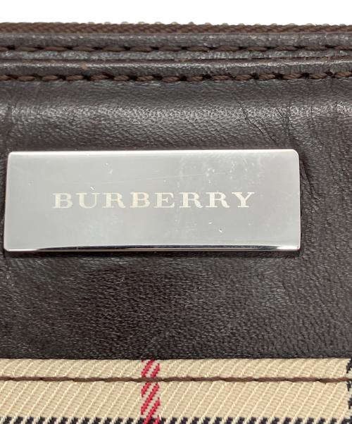 BURBERRY（バーバリー）BURBERRY (バーバリー) ショルダーバッグ ノバチェック ベージュ×ブラウンの古着・服飾アイテム