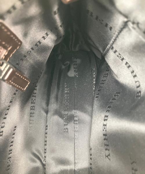 BURBERRY（バーバリー）BURBERRY (バーバリー) ショルダーバッグ ノバチェック ベージュ×ブラウンの古着・服飾アイテム