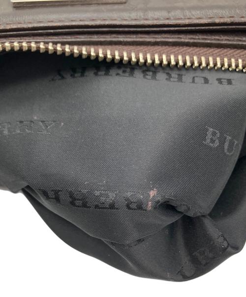 BURBERRY（バーバリー）BURBERRY (バーバリー) ショルダーバッグ ノバチェック ベージュ×ブラウンの古着・服飾アイテム