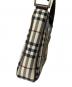 中古・古着 BURBERRY (バーバリー) ショルダーバッグ ノバチェック ベージュ×ブラウン：18000円