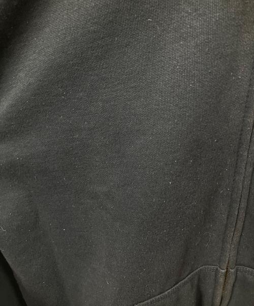 CarHartt（カーハート）CarHartt (カーハート) ジップパーカー ブラック　loose fit ブラック サイズ:Mの古着・服飾アイテム