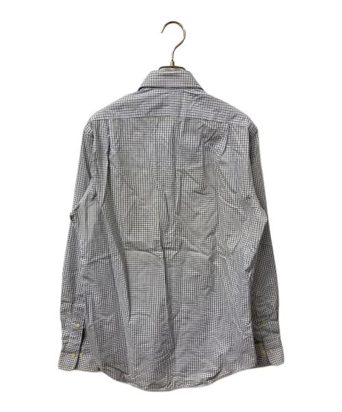 POLO RALPH LAUREN（ポロ・ラルフローレン）POLO RALPH LAUREN (ポロ・ラルフローレン) 長袖シャツ　チェック　ブルー ブルー サイズ:Sの古着・服飾アイテム