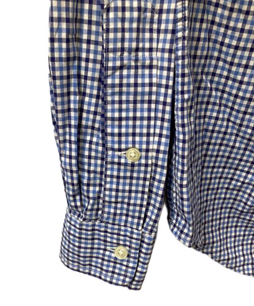 POLO RALPH LAUREN（ポロ・ラルフローレン）POLO RALPH LAUREN (ポロ・ラルフローレン) 長袖シャツ ブルー×ネイビー ブルー サイズ:sの古着・服飾アイテム