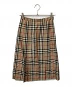 Burberry'sバーバリーズ）の古着「スカート ノバチェック」｜ベージュ