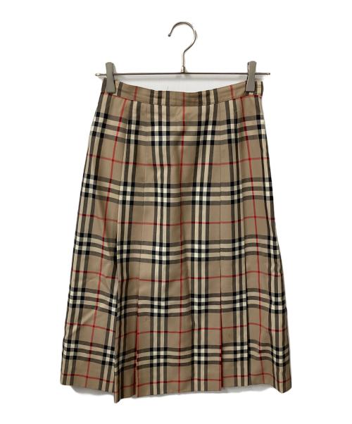 Burberry's（バーバリーズ）Burberry's (バーバリーズ) スカート ノバチェック ベージュ サイズ:不明の古着・服飾アイテム