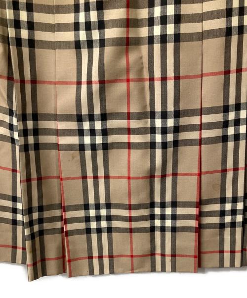 Burberry's（バーバリーズ）Burberry's (バーバリーズ) スカート ノバチェック ベージュ サイズ:不明の古着・服飾アイテム