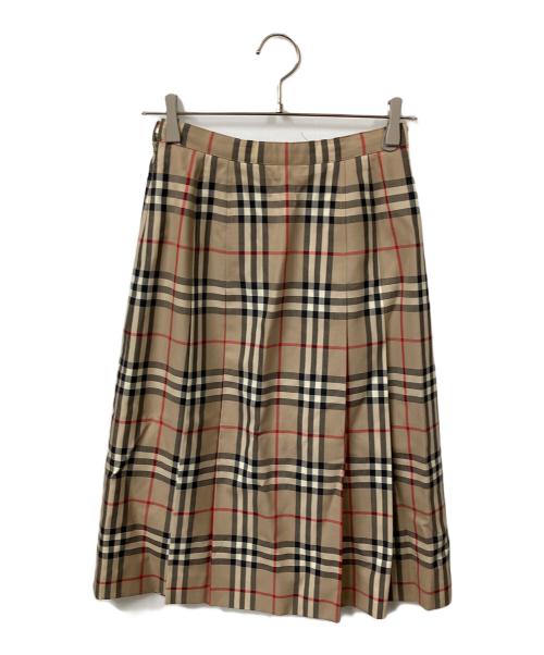 Burberry's（バーバリーズ）Burberry's (バーバリーズ) スカート ノバチェック ベージュ サイズ:不明の古着・服飾アイテム