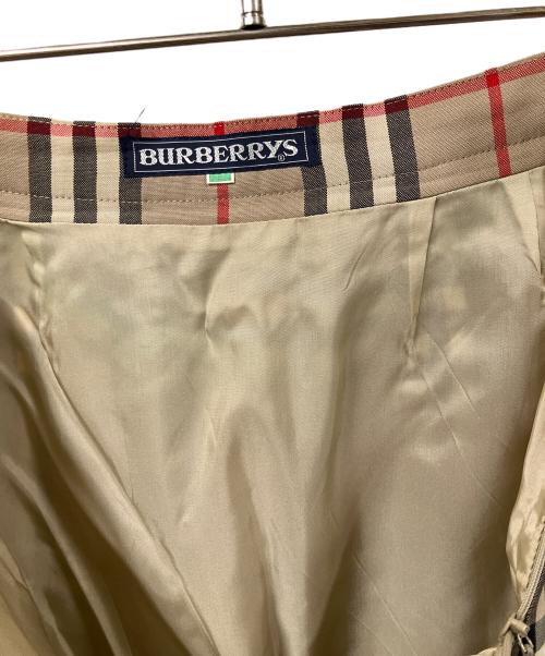 Burberry's（バーバリーズ）Burberry's (バーバリーズ) スカート ノバチェック ベージュ サイズ:不明の古着・服飾アイテム
