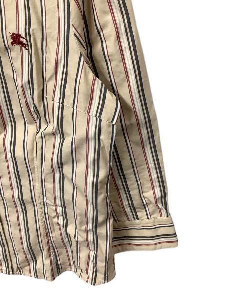 BURBERRY LONDON（バーバリーロンドン）BURBERRY LONDON (バーバリーロンドン) 長袖シャツ ストライプ ベージュ ベージュ サイズ:40の古着・服飾アイテム