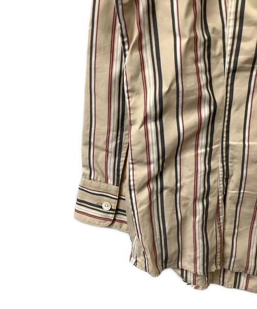 BURBERRY LONDON（バーバリーロンドン）BURBERRY LONDON (バーバリーロンドン) 長袖シャツ ストライプ ベージュ ベージュ サイズ:40の古着・服飾アイテム