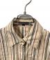 BURBERRY LONDON (バーバリーロンドン) 長袖シャツ ストライプ ベージュ ベージュ サイズ:40：6000円