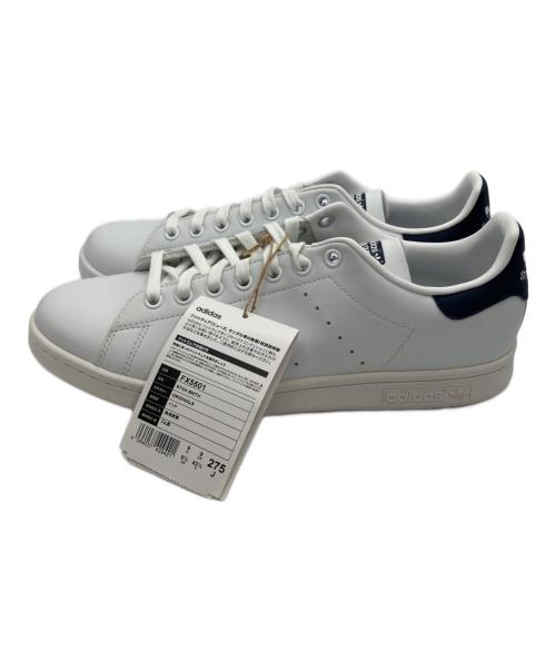 adidas（アディダス）adidas (アディダス) STANSMITH　ホワイト ホワイト サイズ:27.5の古着・服飾アイテム