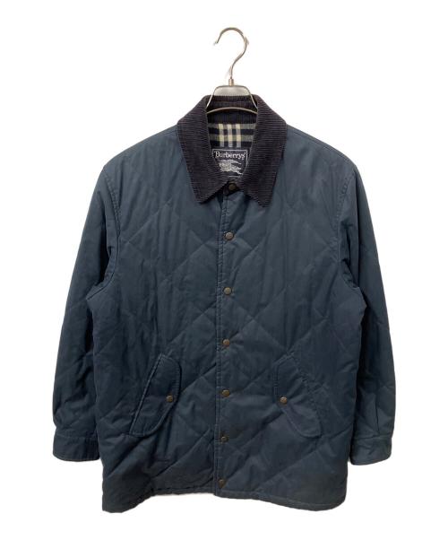 Burberry's（バーバリーズ）Burberry's (バーバリーズ) キルティングジャケット FORSTON ネイビー サイズ:50の古着・服飾アイテム